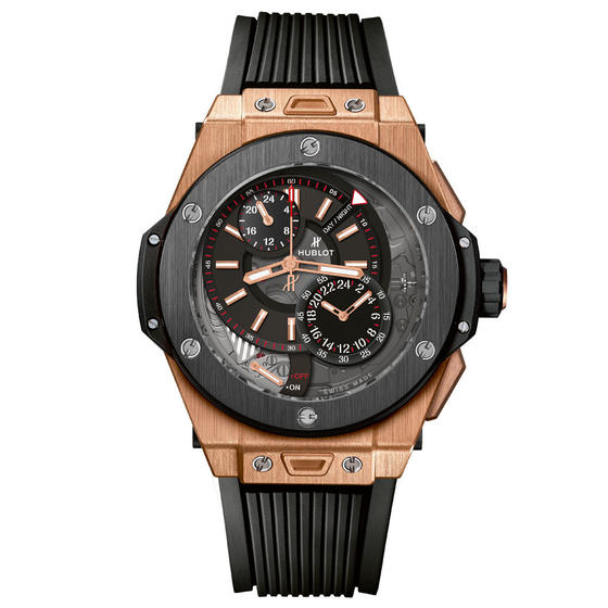 Hublot Replica BIG BANG ALARM REPEATER KING GOLD CERAMIC 406.OM.0123.RX